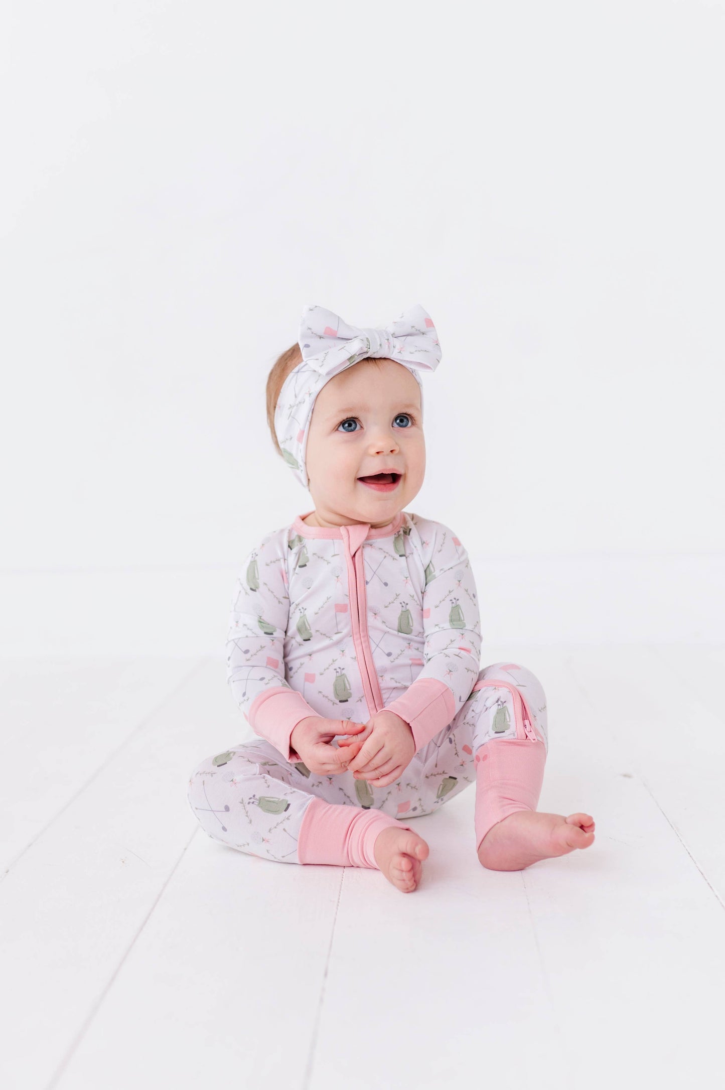 Dressed to the Tee Convertible Footies- Pink