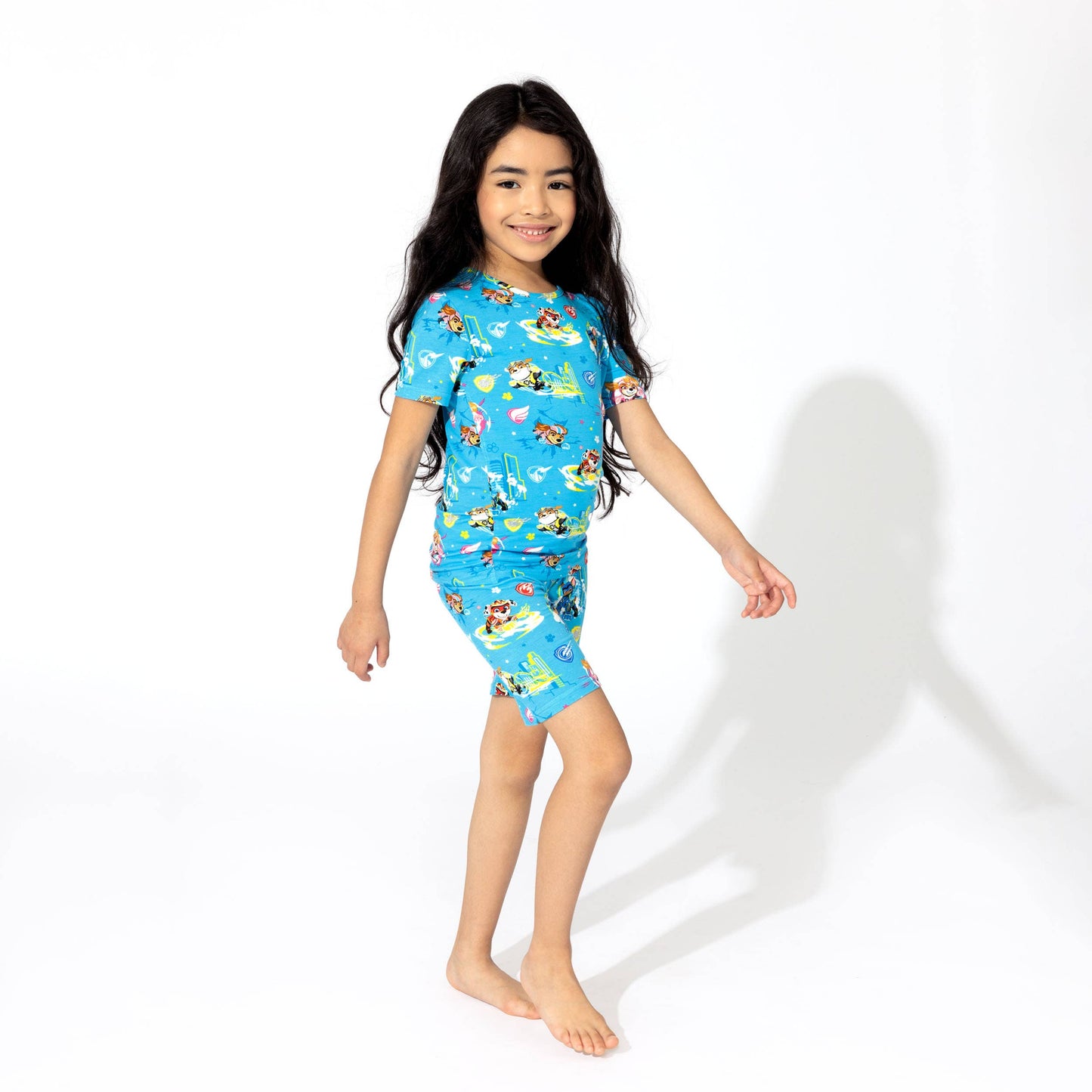 PAW Patrol Mighty Movie - Mighty Pups Kids Bamboo Short Set: 2T