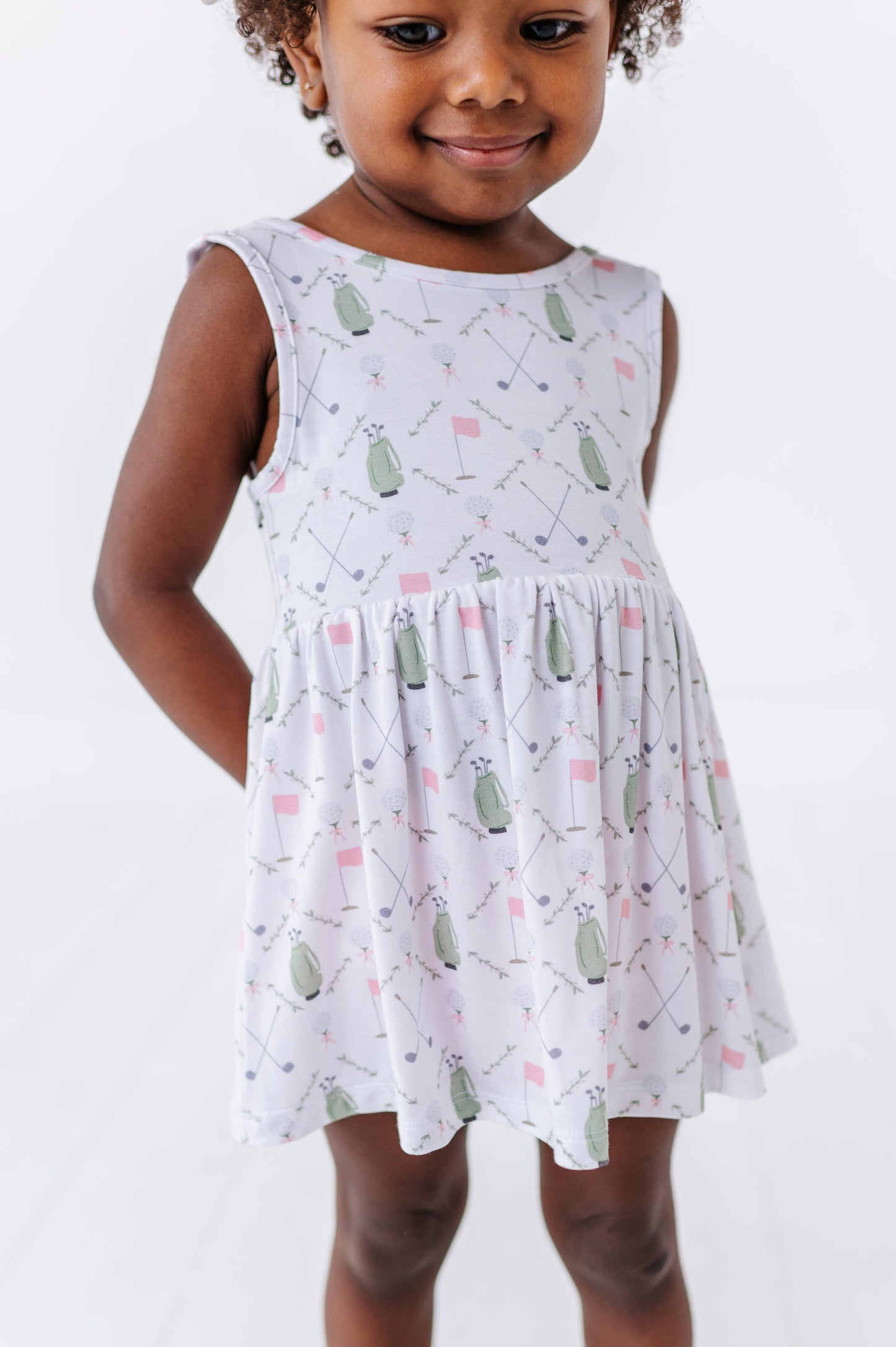 Dressed to the Tee Bummie Set - Pink