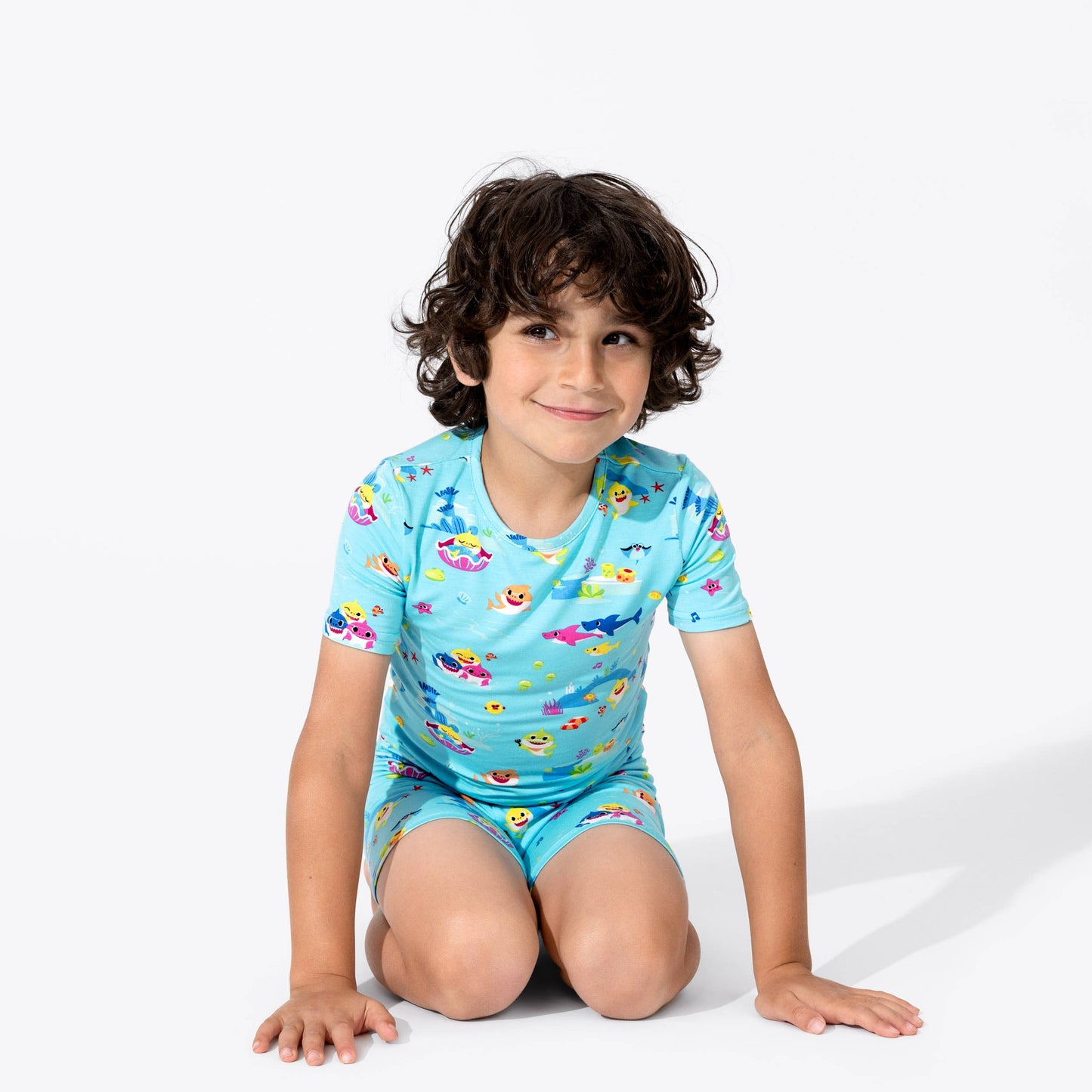Baby Shark Kids Bamboo Short Set: 4T