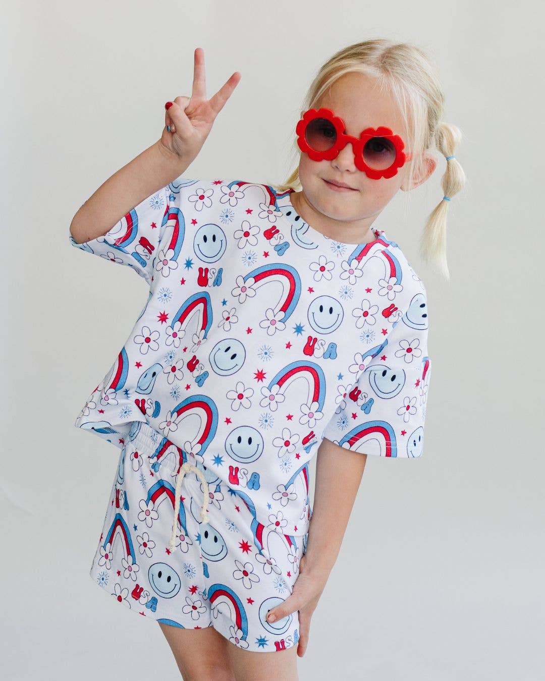 Kids' Shorts Set | Little Miss USA: 2T