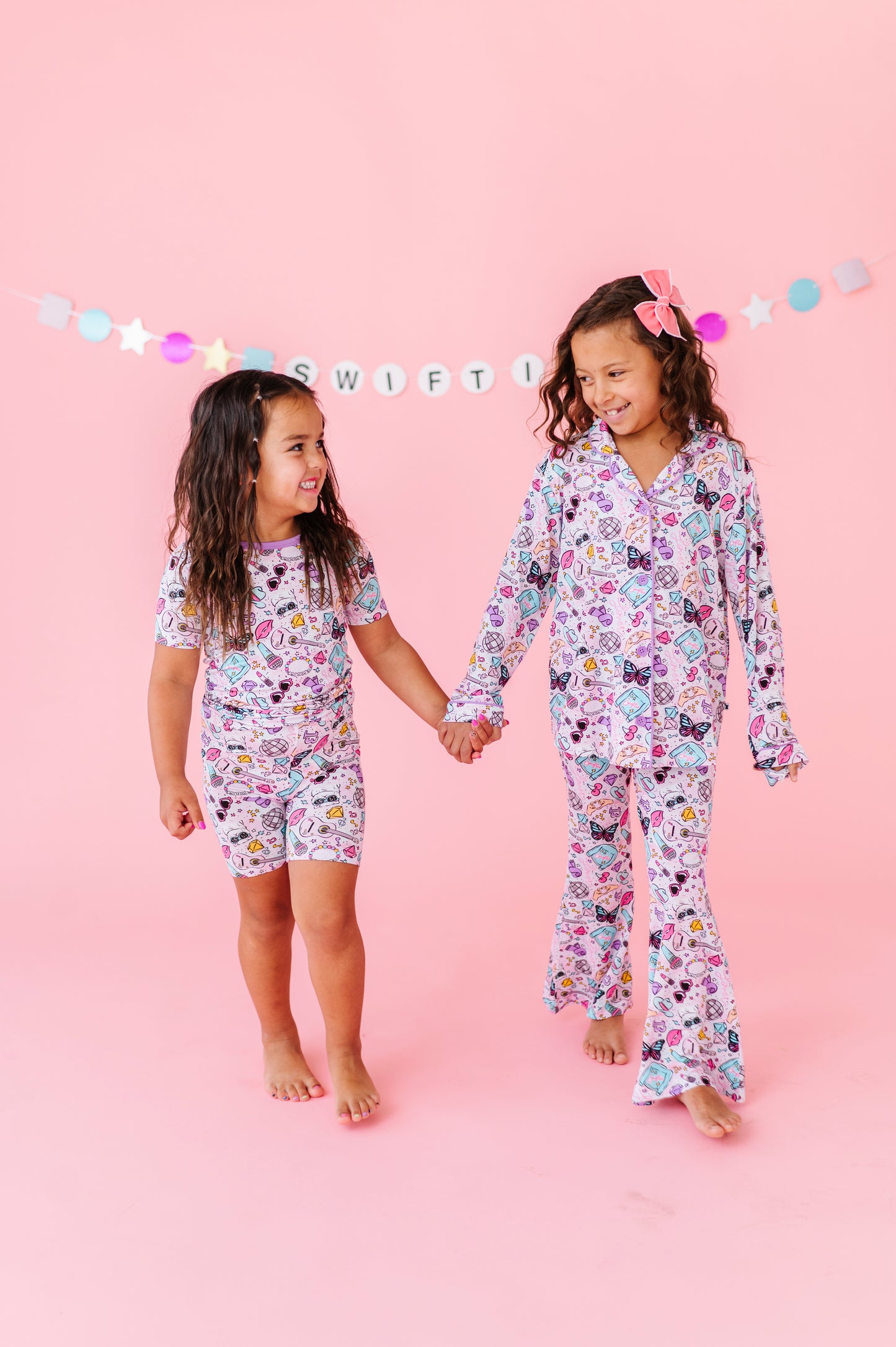 Kids 2pc Pajamas Long Sleeves and Pants- LOOK WHAT YOU MADE ME SNOOZE SWIFTIE