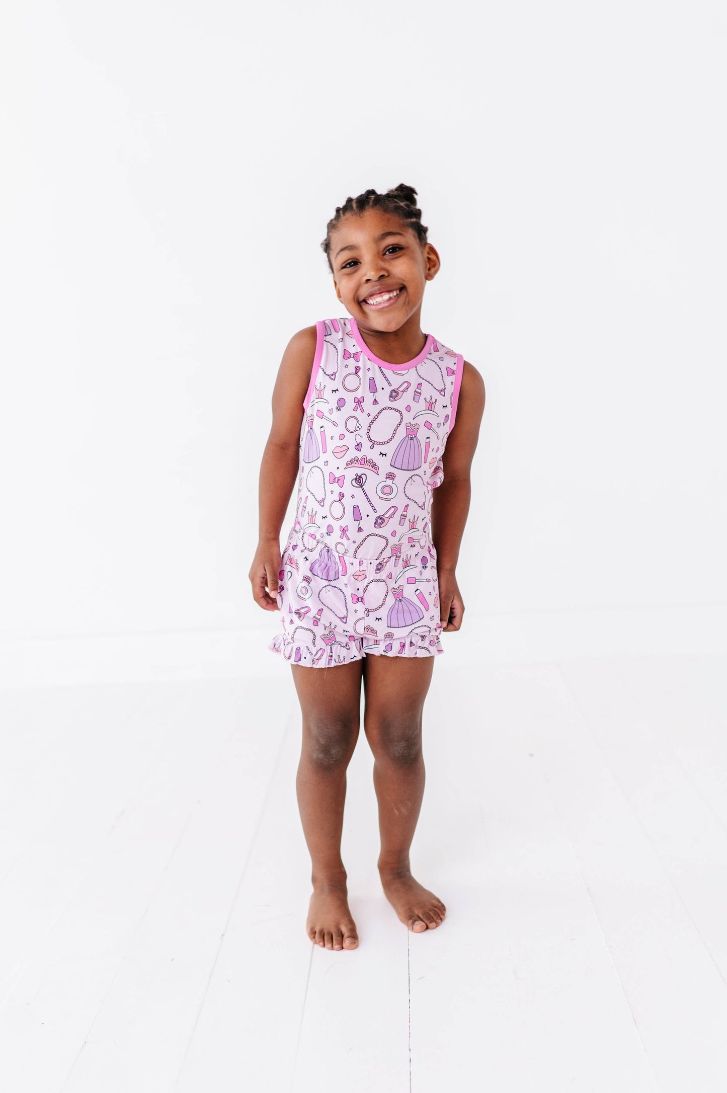 Sleeping Cutie Tank & Short Set Toddler/Kids