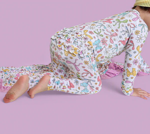 Dream Ruffle Romper- BOW GARDEN