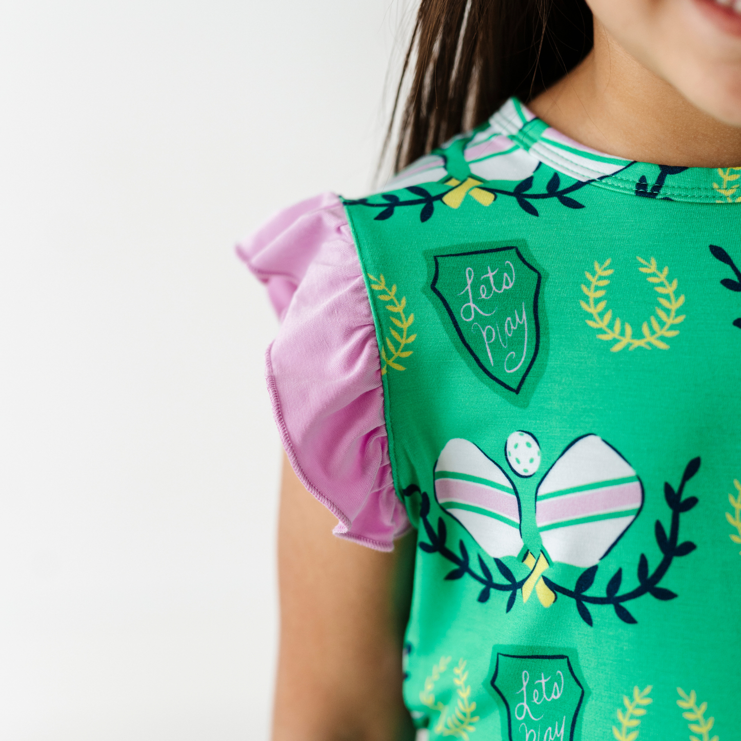 In a Pickle(ball) Short Set Toddler/Kids: 4T
