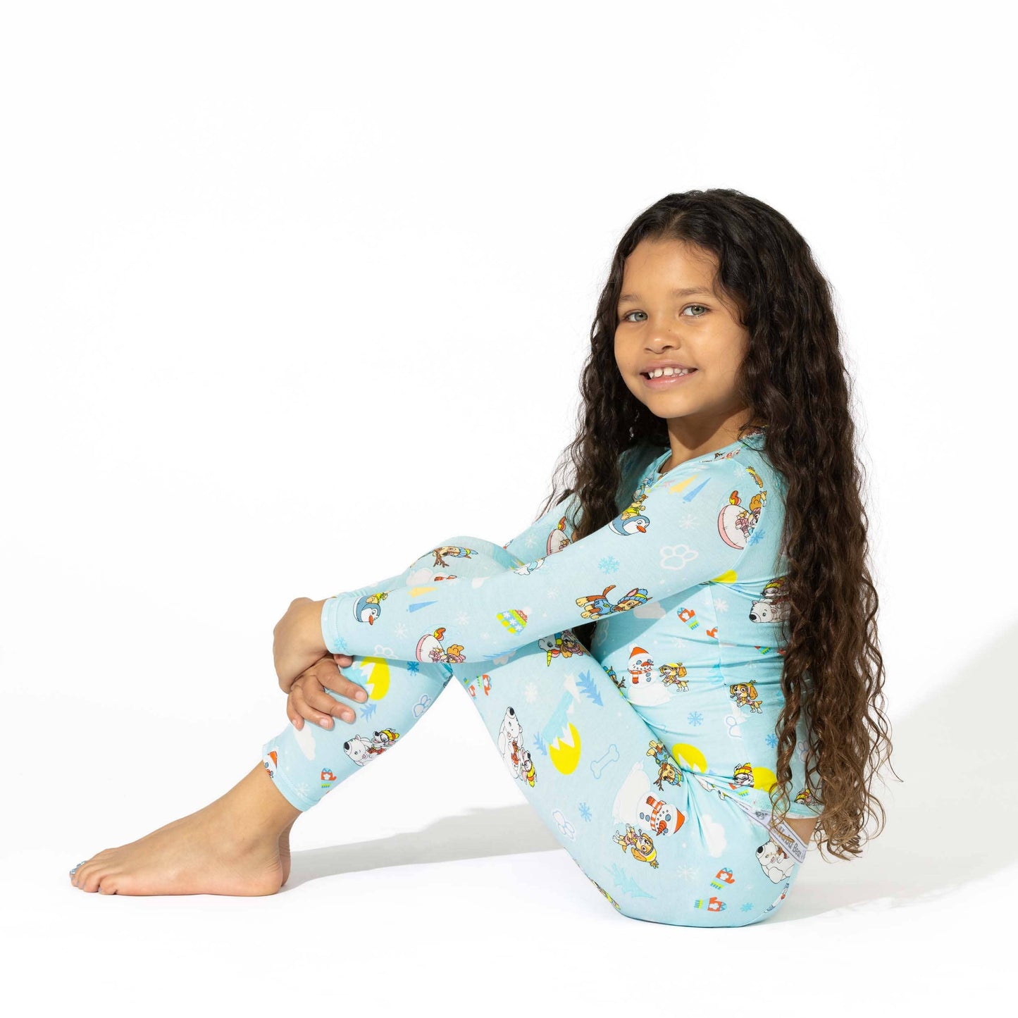 PAW Patrol Winter Kids Bamboo Pajamas: 5T