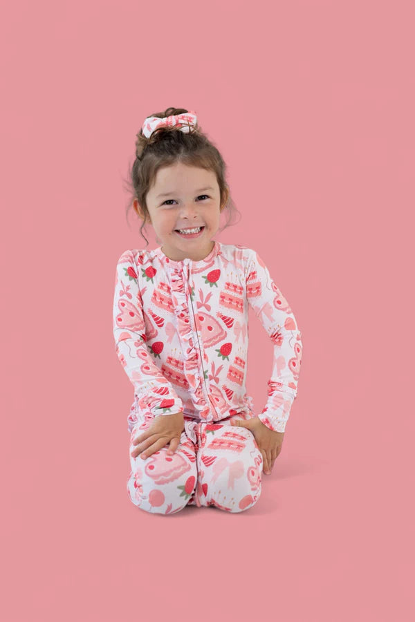 Dream Ruffle Romper- BERRY SWEET BIRTHDAY