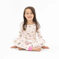 L/S Loungewear Set- FLUFFY PUPPIES