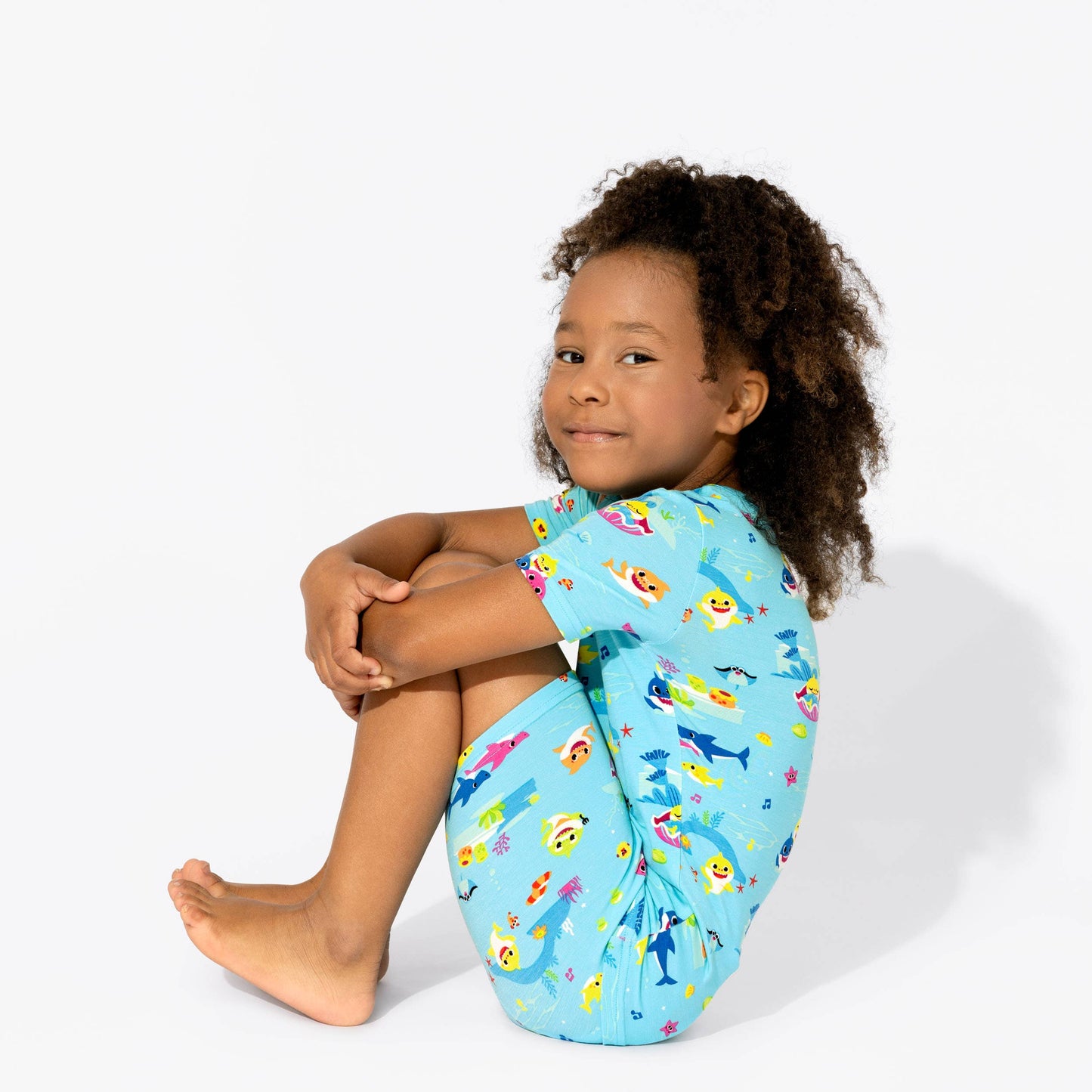 Baby Shark Kids Bamboo Short Set: 4T