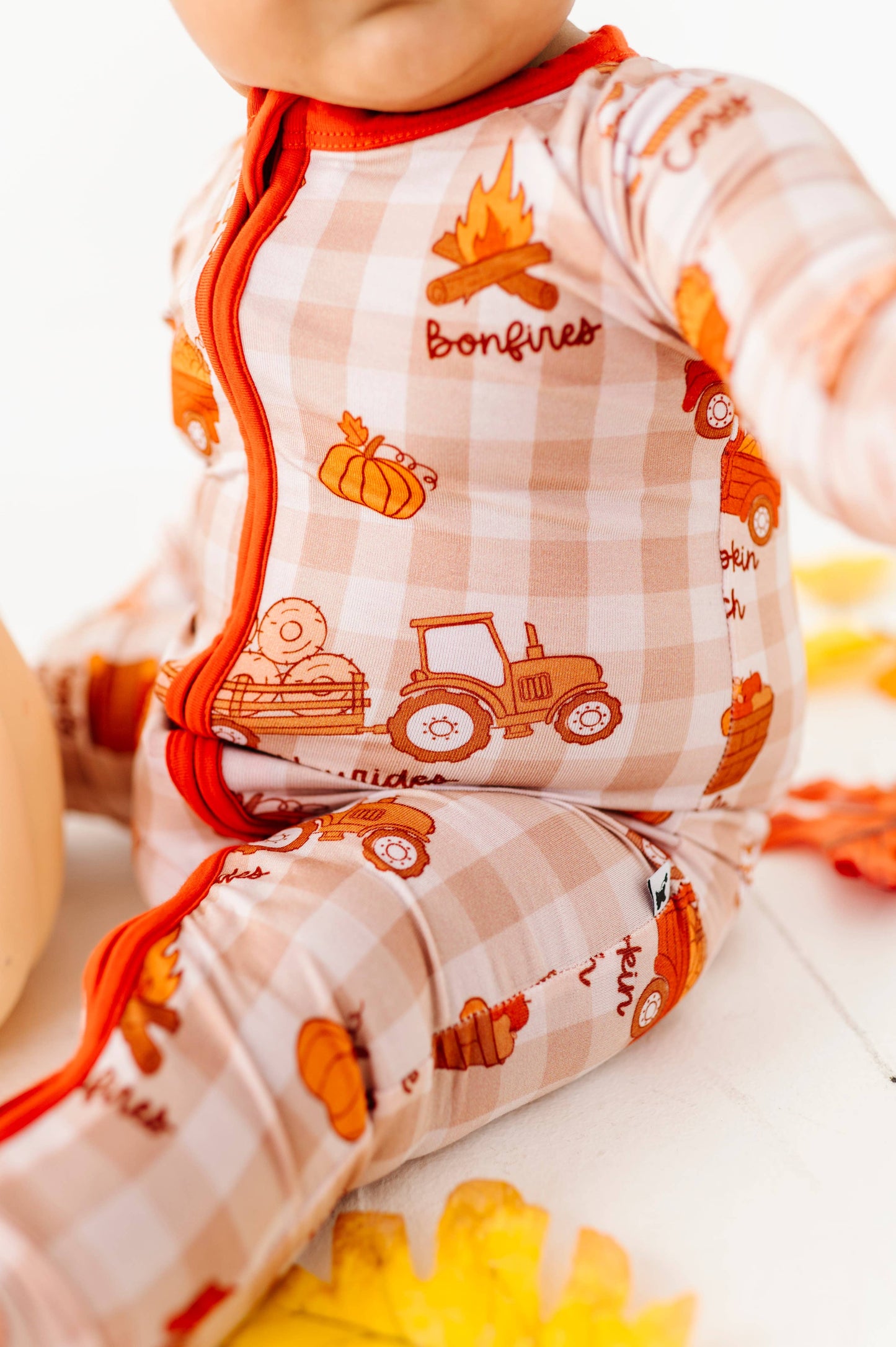 Harvest Hayride Convertible Footies