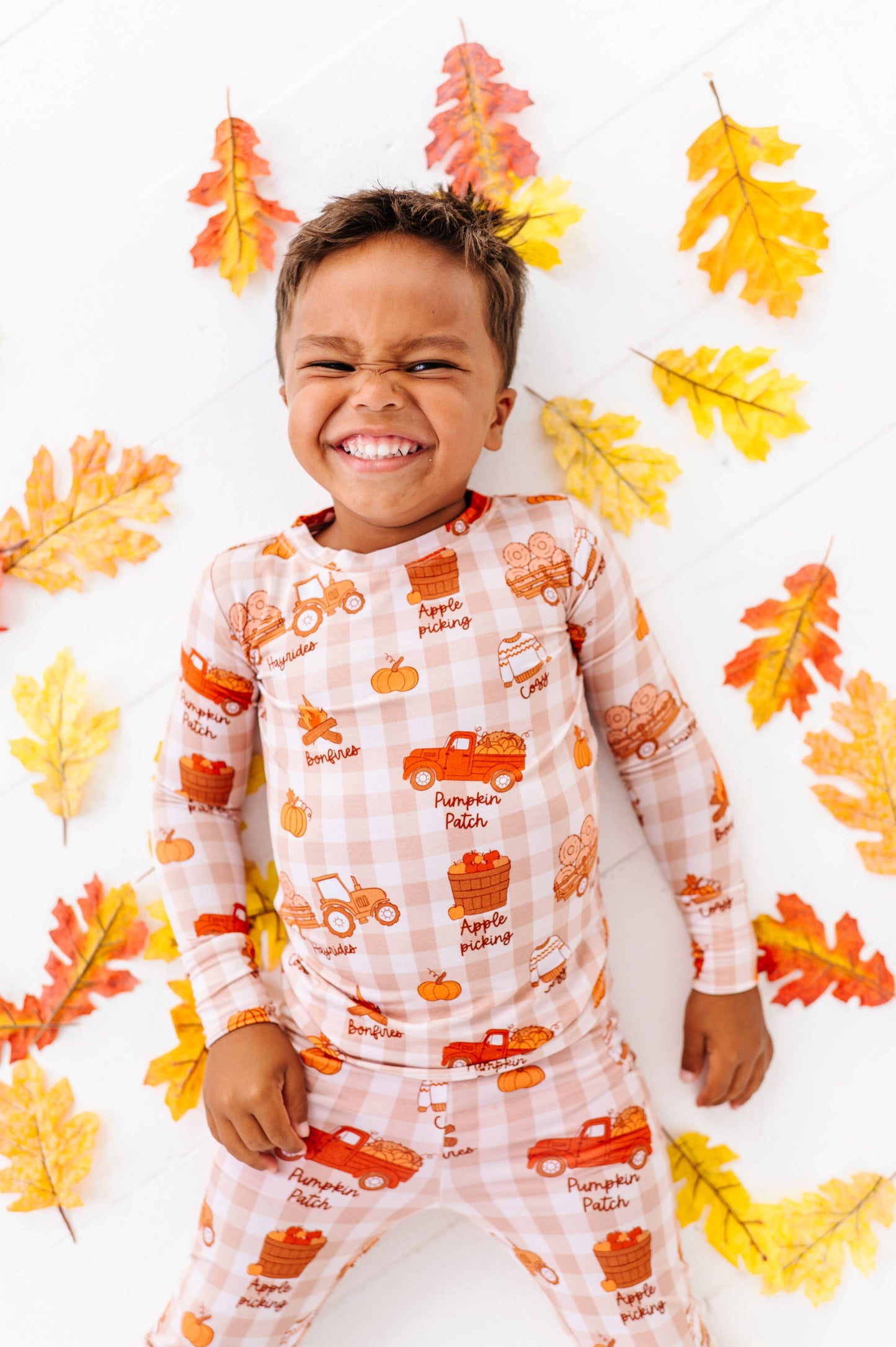 Harvest Hayride Kids Pajamas: 4T