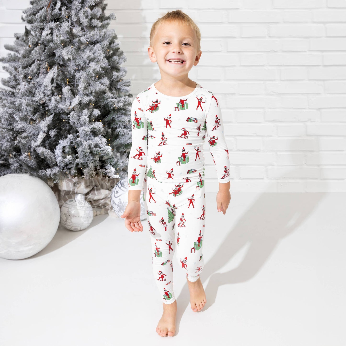 The Elf on the Shelf Bamboo Kids Pajamas: 4T