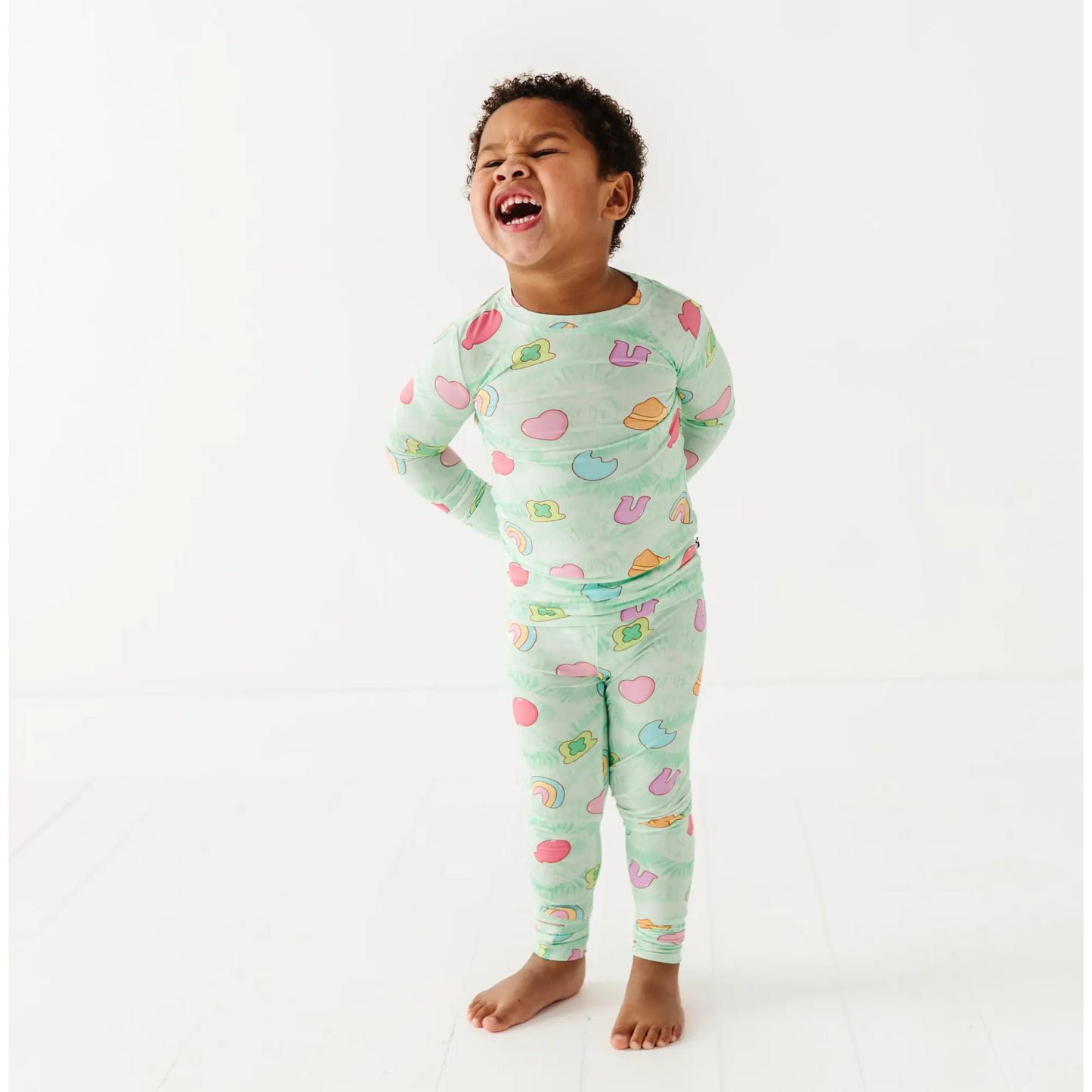 Toddler/Big Kids Pajamas- ST. PATRICK'S CHARMS