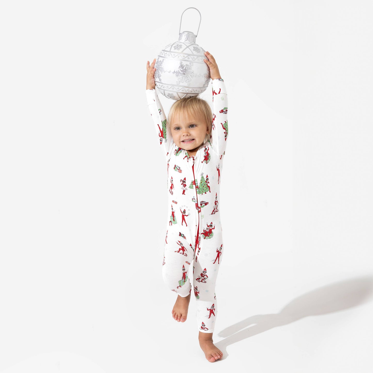 Christmas Pajamas: The Elf on the Shelf Bamboo Sleepwear: 3-6 Months