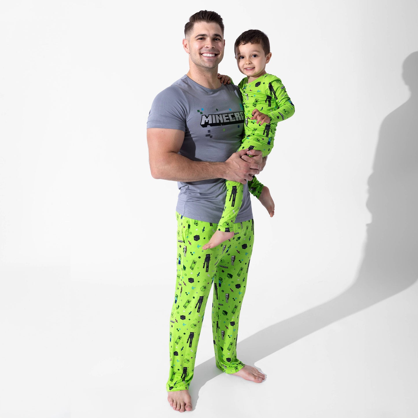 Minecraft Mob Squad Bamboo Kids Pajamas