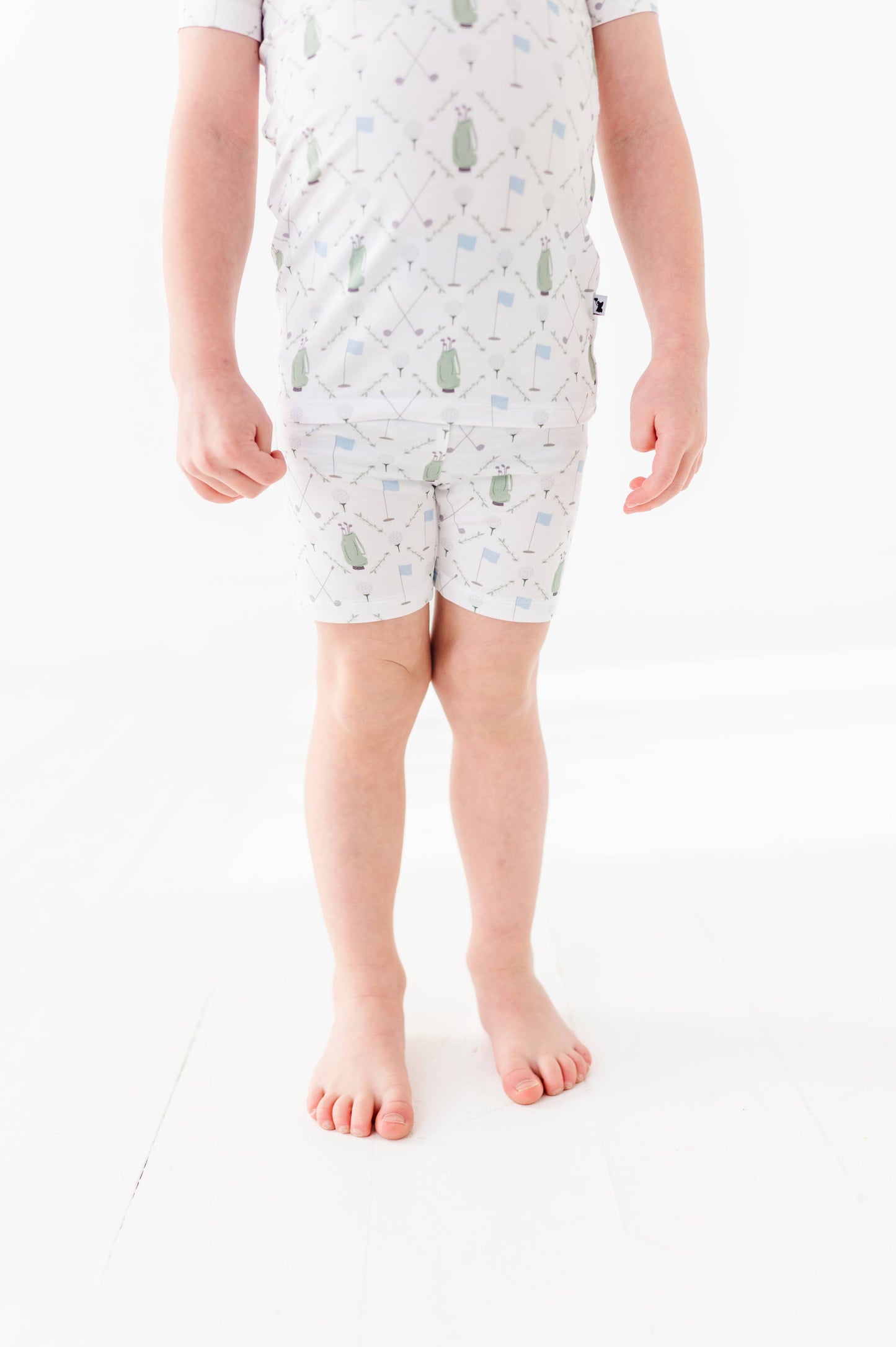 Dressed To the Tee Short Sleeve and Shorts- Blue