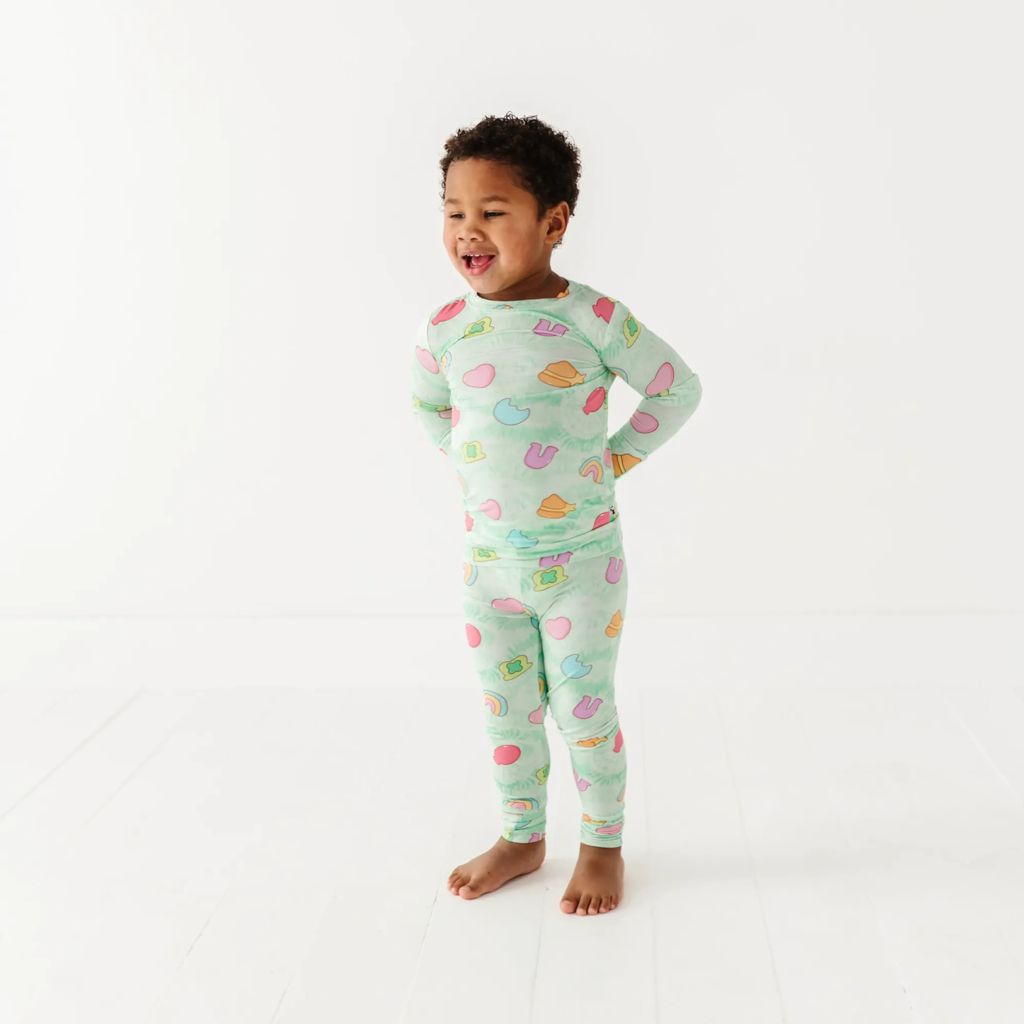 Toddler/Big Kids Pajamas- ST. PATRICK'S CHARMS