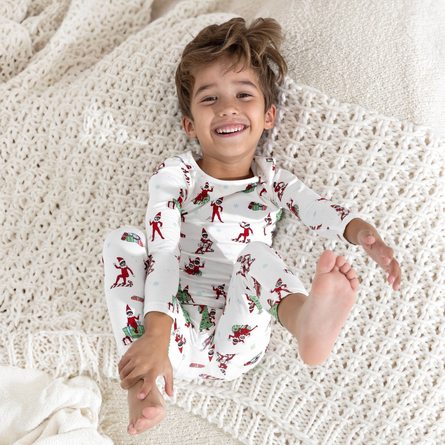 The Elf on the Shelf Bamboo Kids Pajamas: 4T