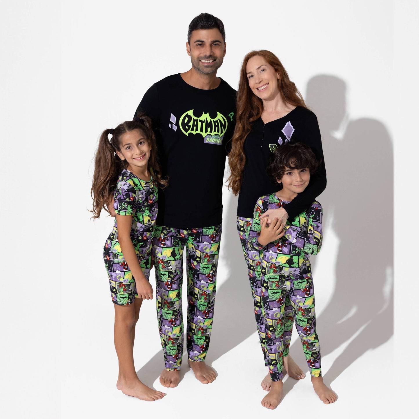 Batman Baddies Bamboo Kids Pajamas: 4T