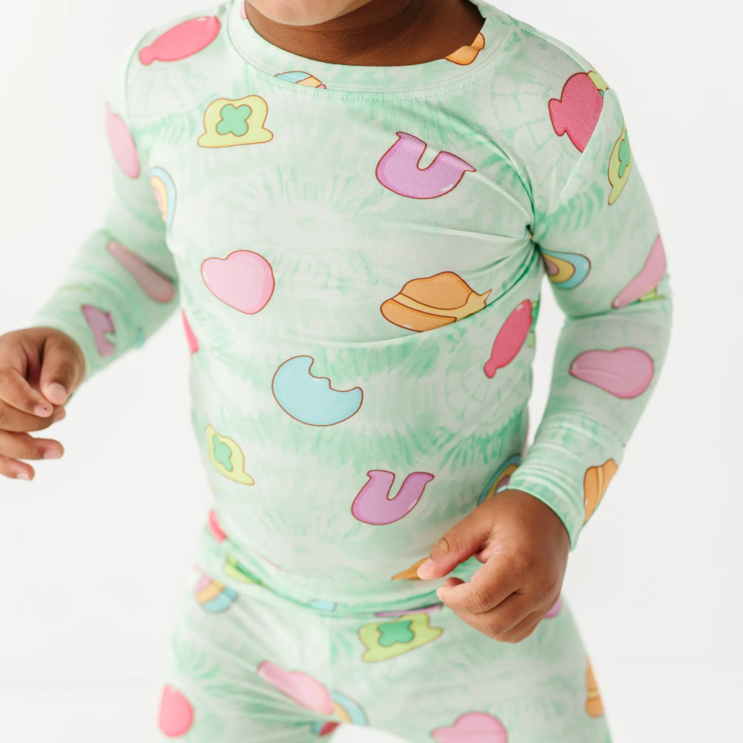 Toddler/Big Kids Pajamas- ST. PATRICK'S CHARMS