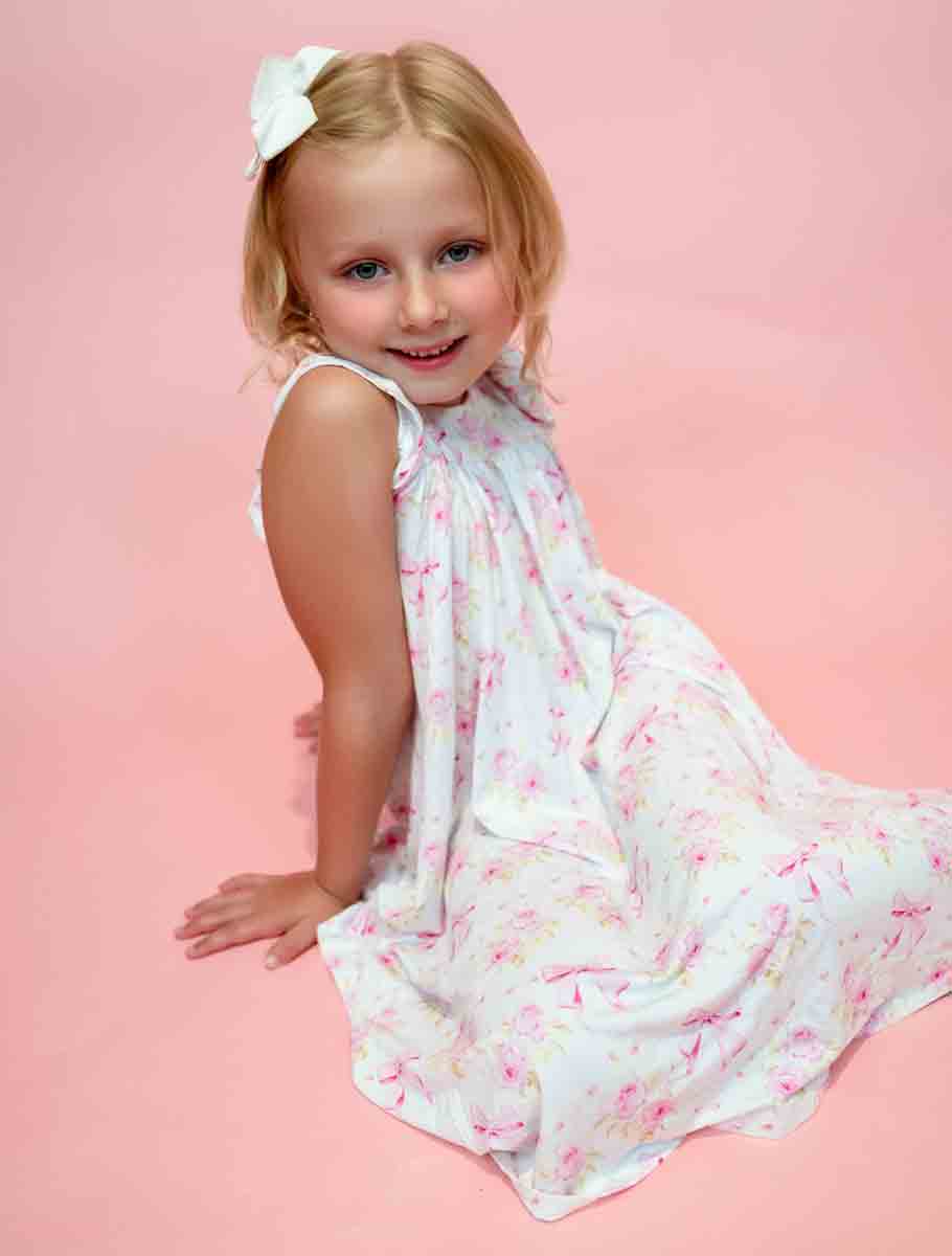 Girls Bamboo Dream Dress OR Gown- WHIMSICAL & WILD RIBBONS & ROSES