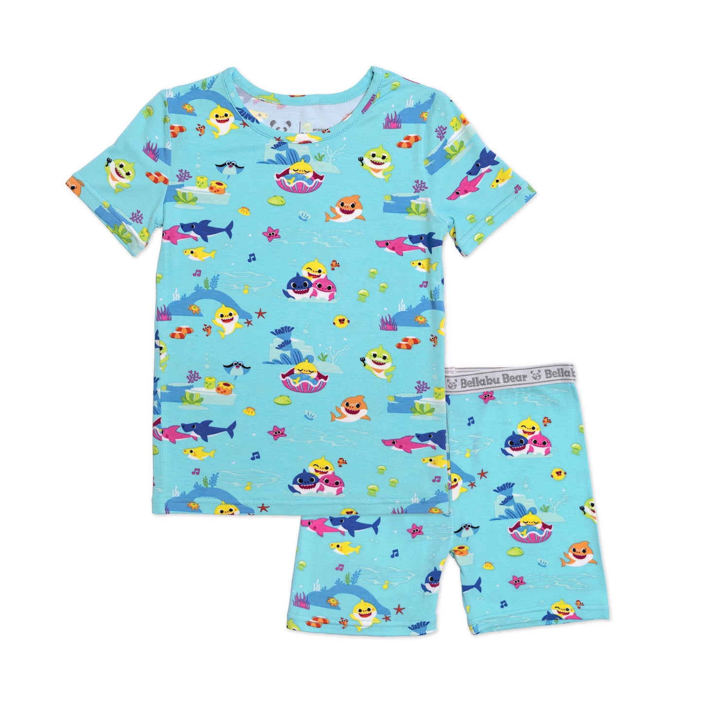 Baby Shark Kids Bamboo Short Set: 4T
