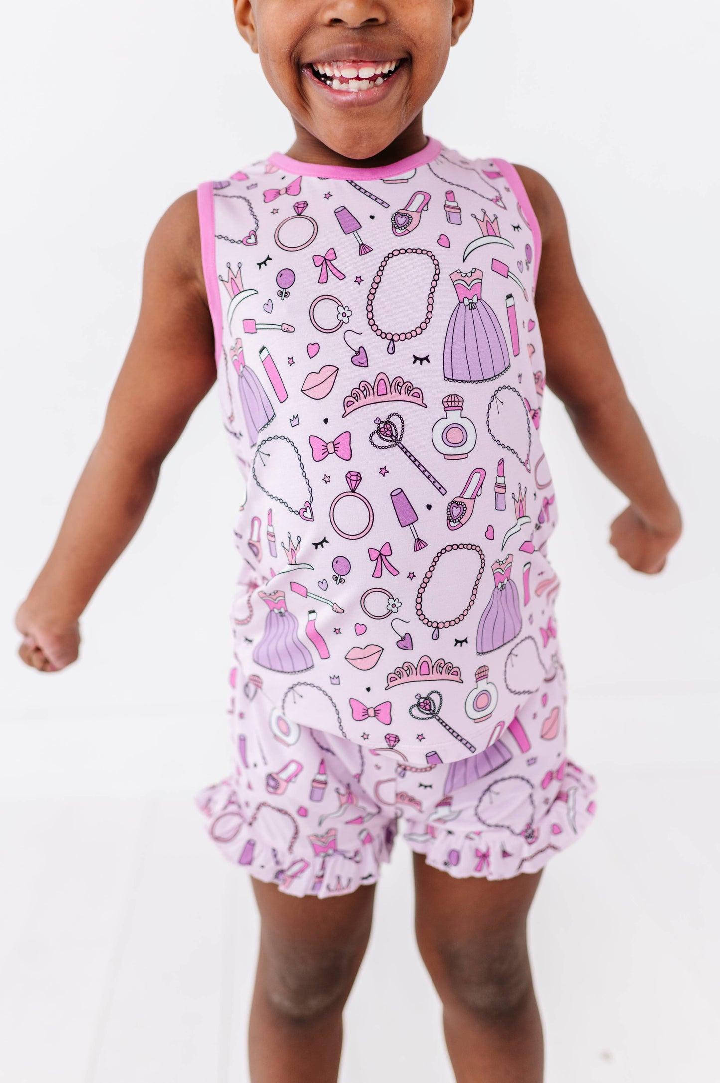 Sleeping Cutie Tank & Short Set Toddler/Kids