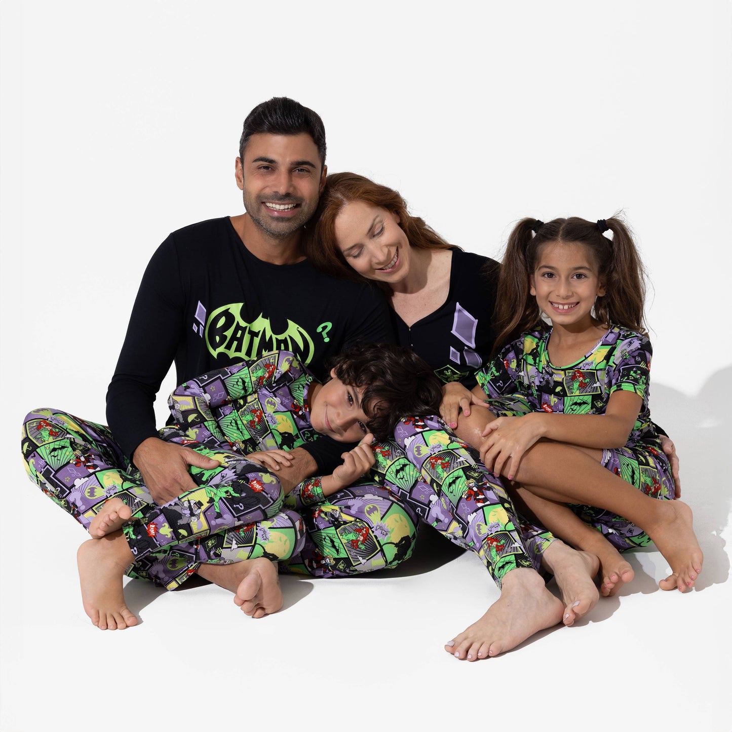 Batman Baddies Bamboo Kids Pajamas: 4T