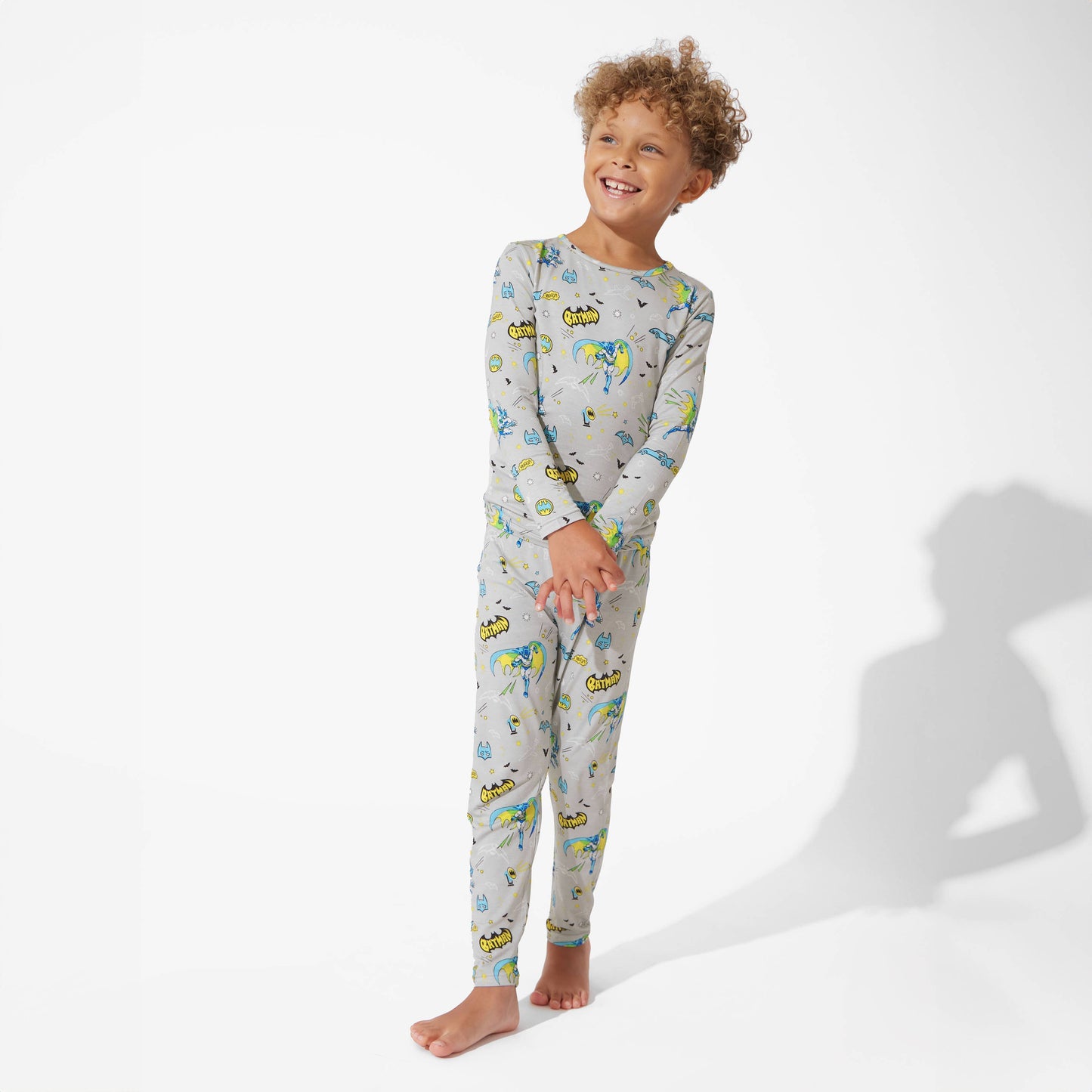 Batman Bamboo Kids Pajamas: 9/10Y