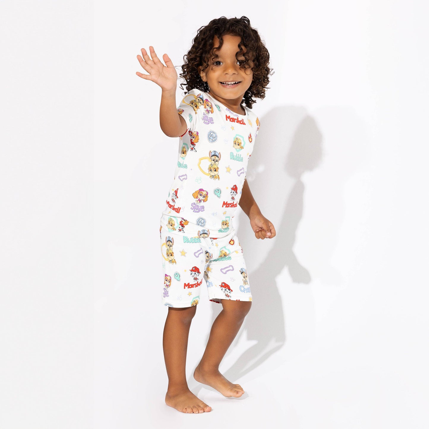 PAW Patrol: Playful Pups Bamboo Kids Pajama Short Set: 6Y