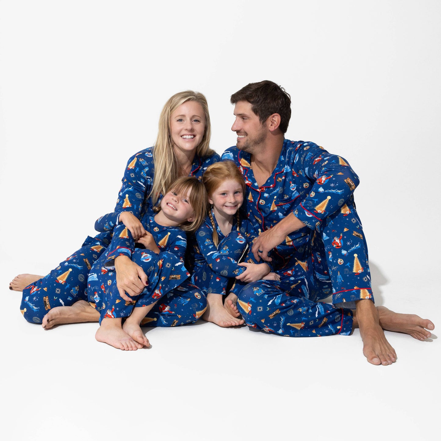 The Polar Express Bamboo Women's Pajama Set: M