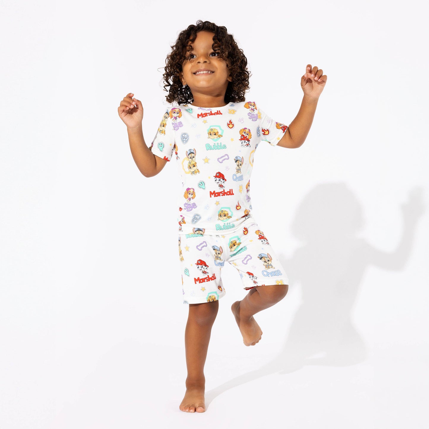 PAW Patrol: Playful Pups Bamboo Kids Pajama Short Set: 6Y