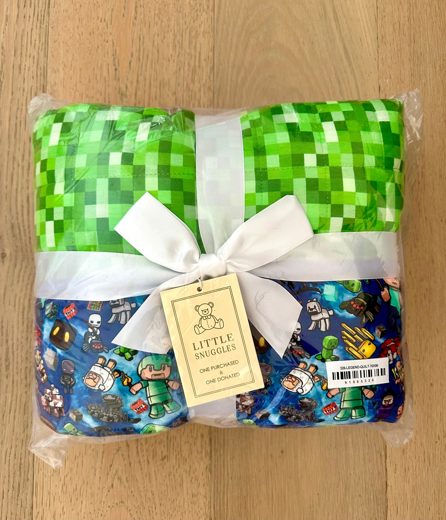 3 Layer Quilted Bamboo Blanket- LARGE 70x90 - MINE LEGENDS