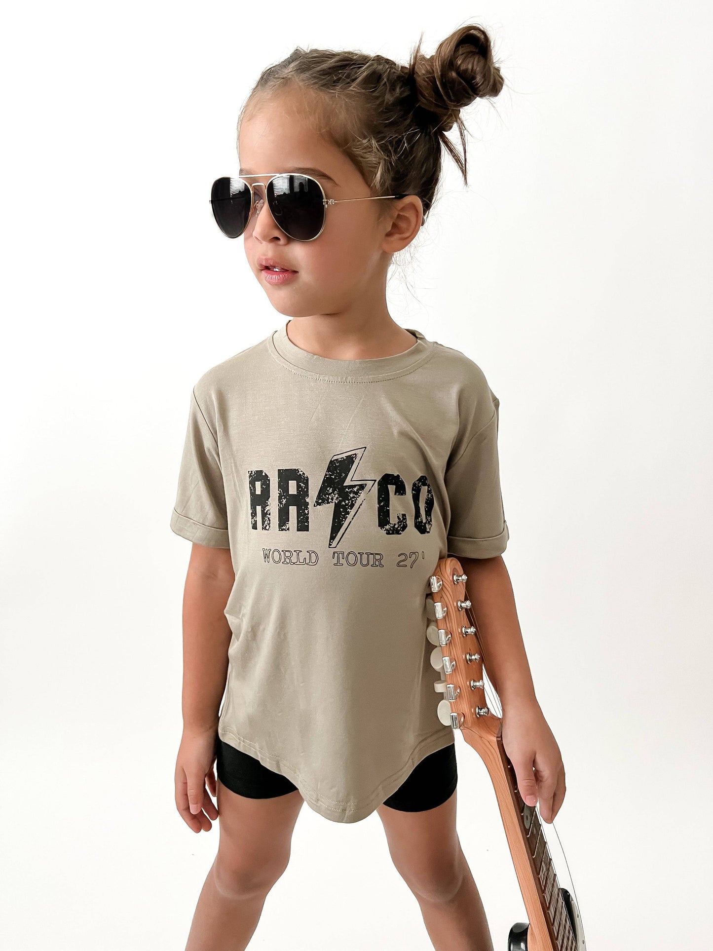 BAMBOO TEE - RRCO WORLD TOUR 27’ - DUNE: 12-18M