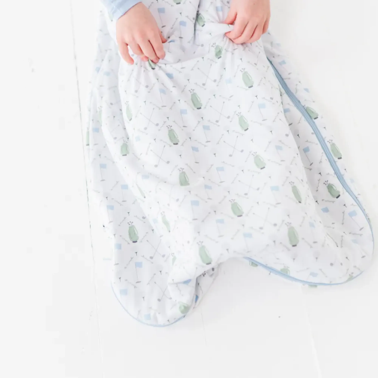 Dressed To the Tee Sleep Bag - Blue: 6-18 Months