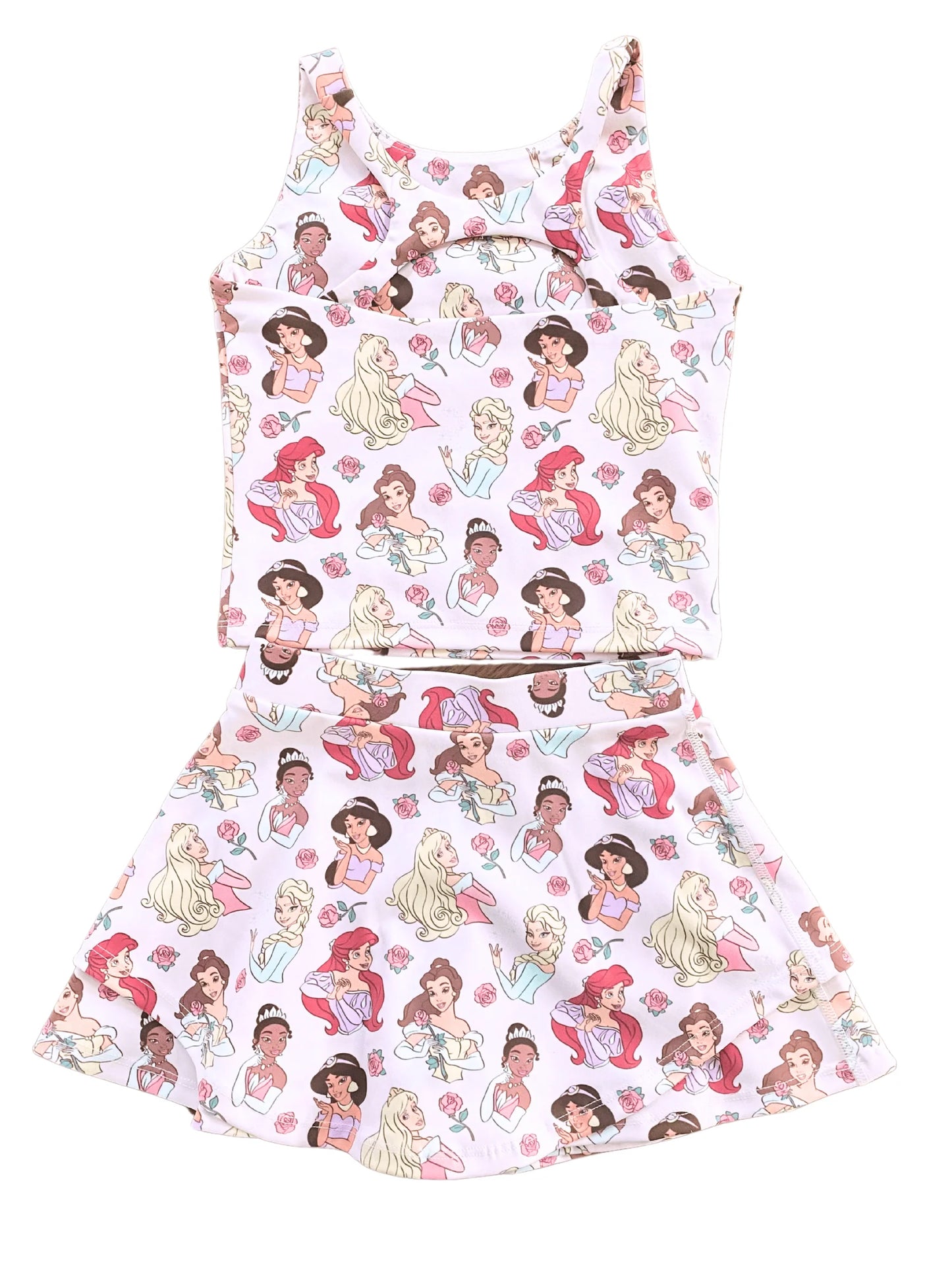 Girls Active Skort Set- GIFTS GALORE SWEETHEART PRINCESS