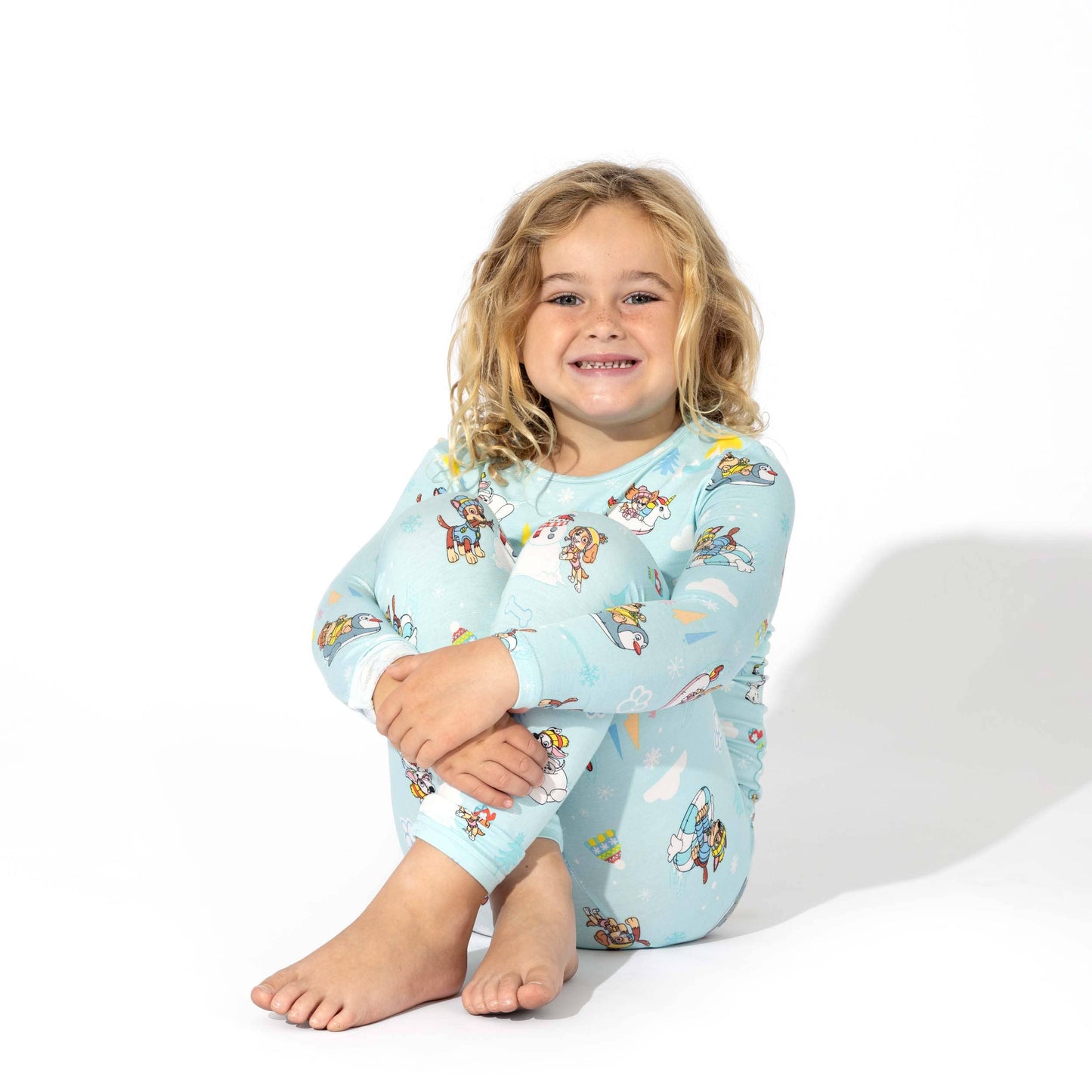 PAW Patrol Winter Kids Bamboo Pajamas: 5T