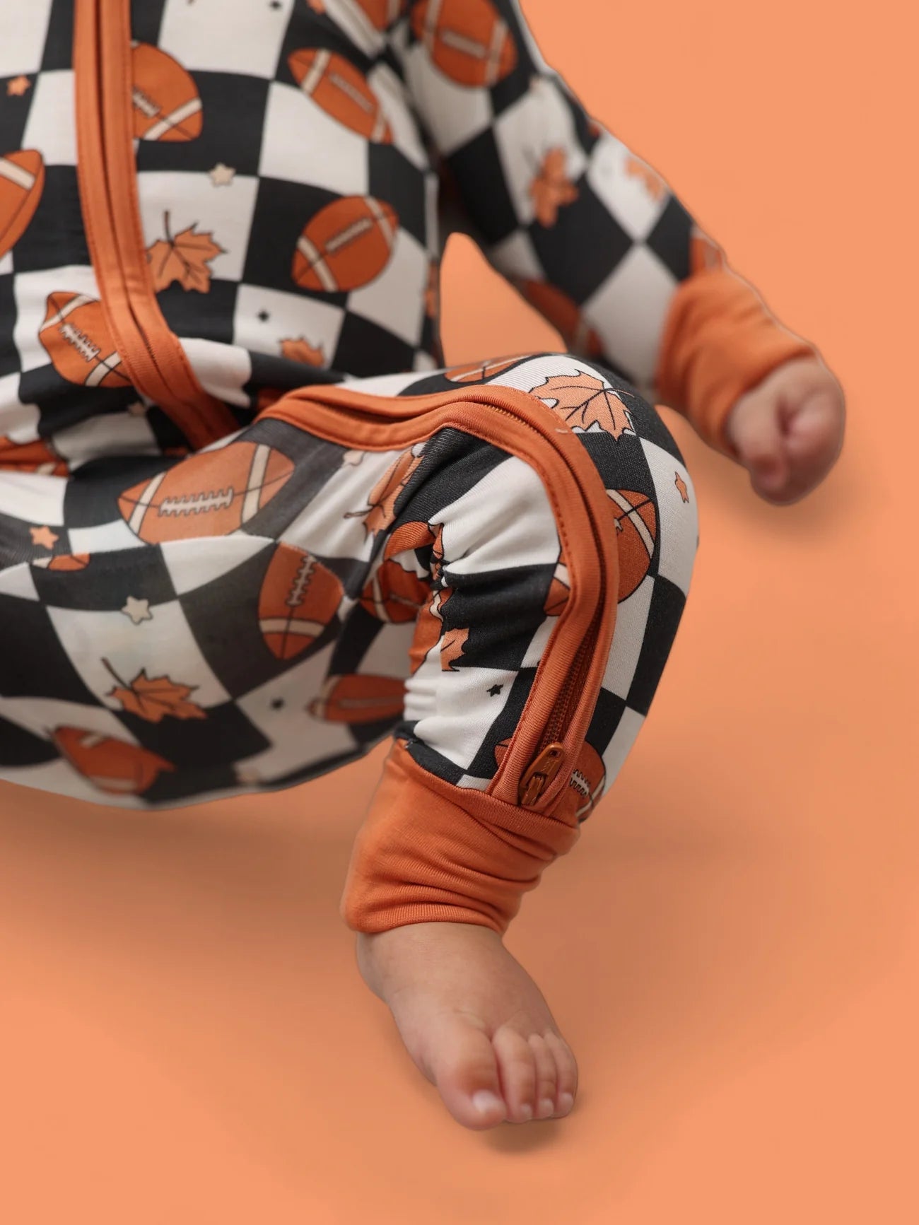 Dream Convertible Romper- CHECK YEAH FOOTBALL