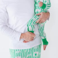 Convertible Footies- IT'S A MASTERS-PIECE GREEN