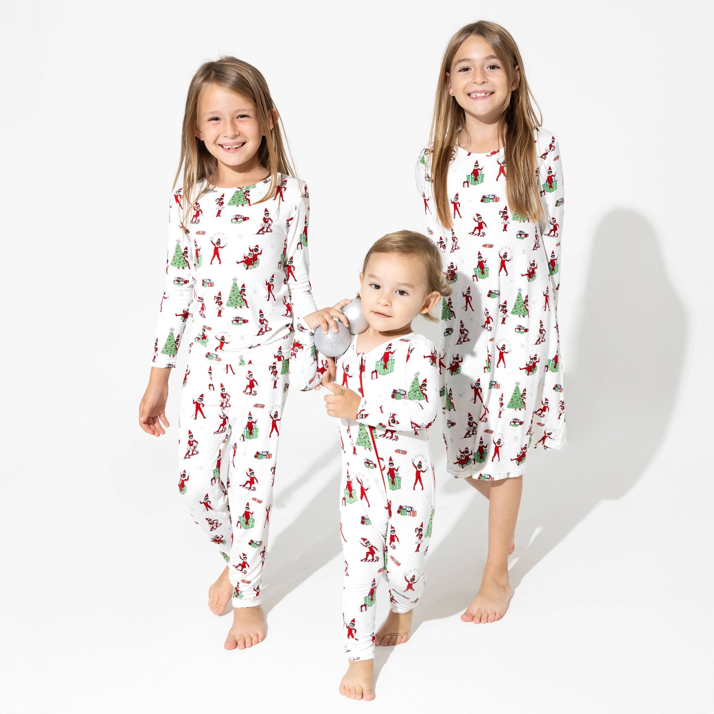 Christmas Pajamas: The Elf on the Shelf Bamboo Sleepwear: 3-6 Months