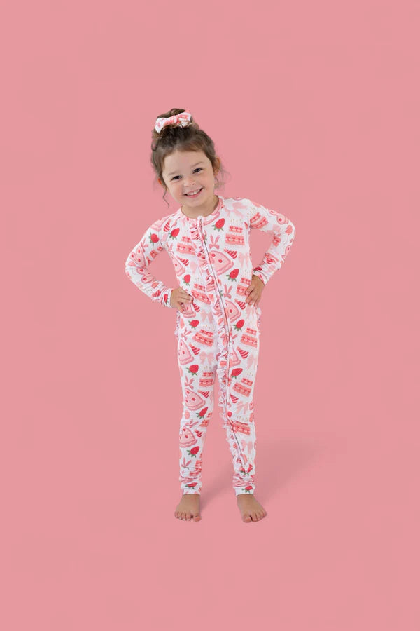 Dream Ruffle Romper- BERRY SWEET BIRTHDAY