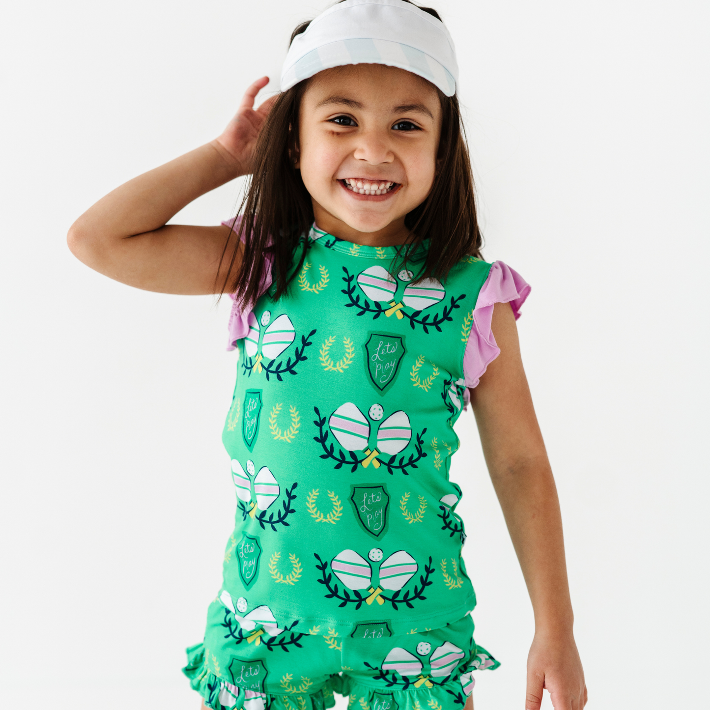 In a Pickle(ball) Short Set Toddler/Kids: 9/10Y