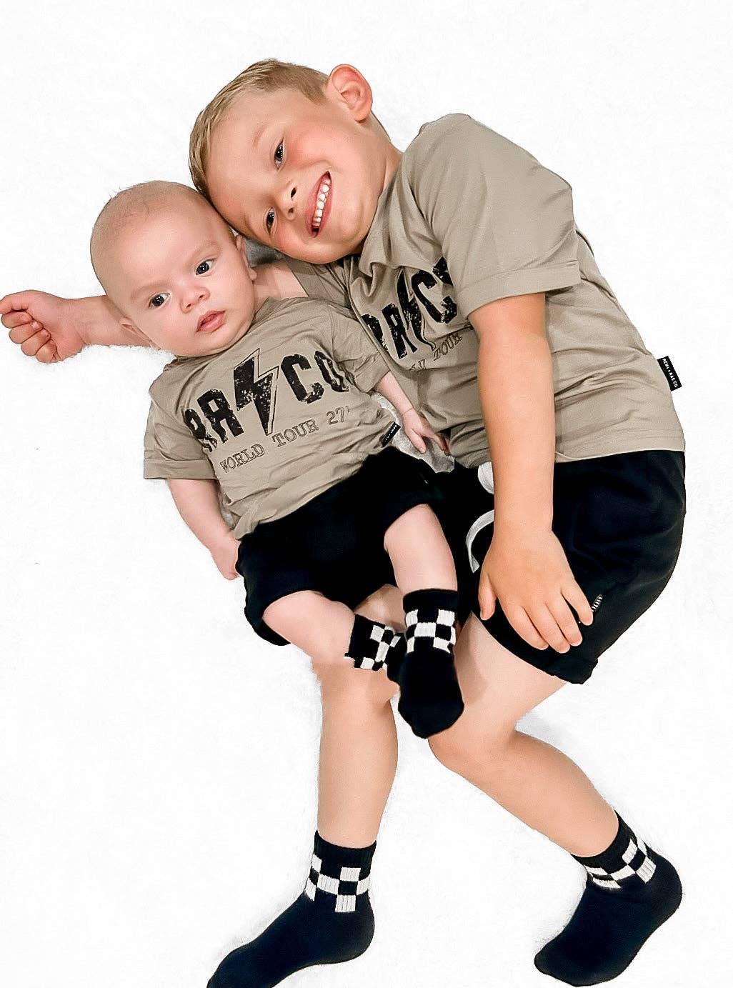 BAMBOO TEE - RRCO WORLD TOUR 27’ - DUNE: 12-18M