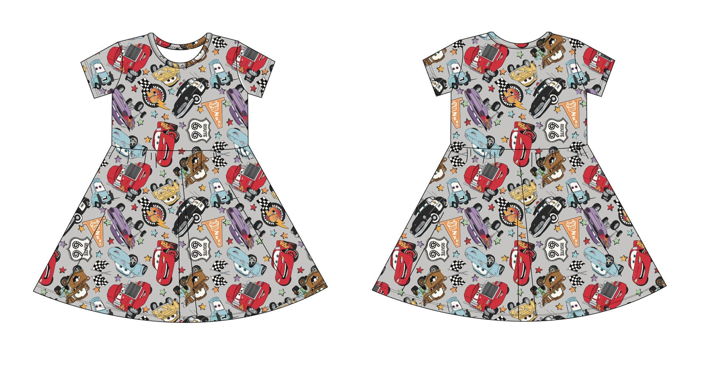 Pit Stop Party - Dress: 2T