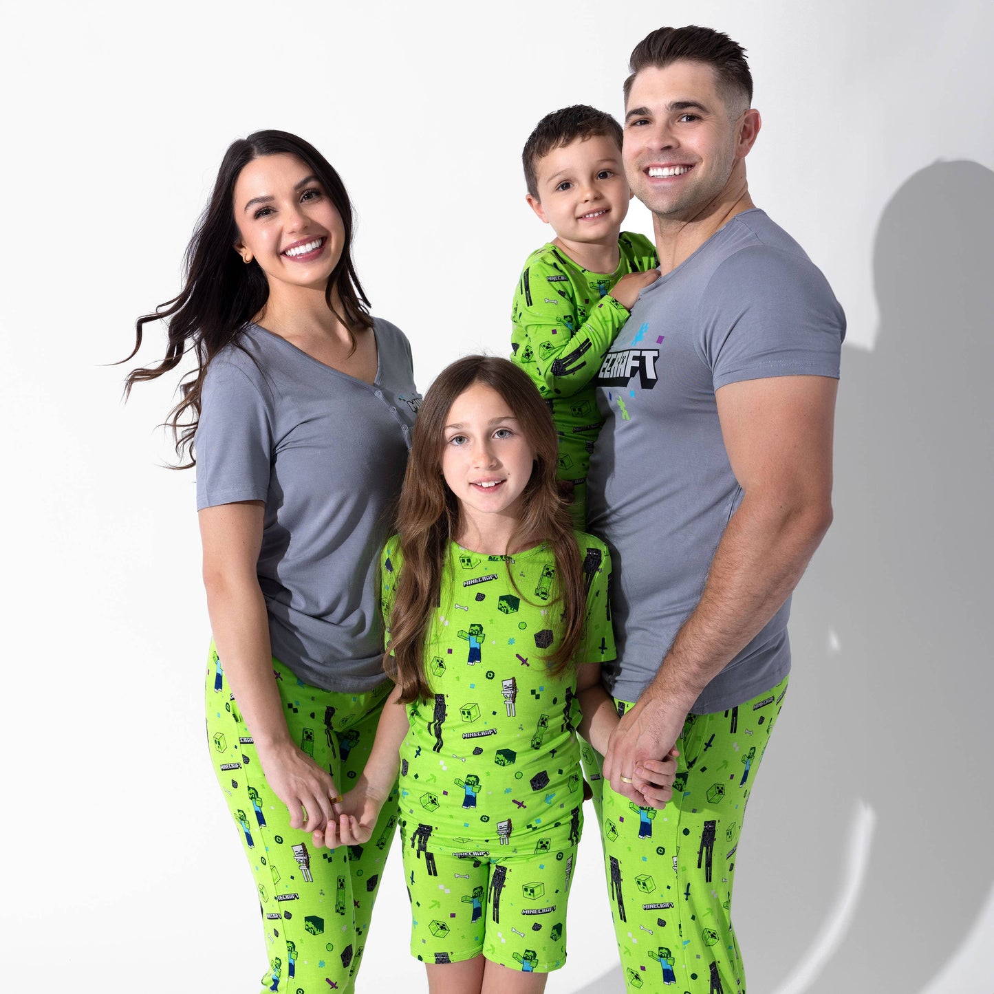 Minecraft Mob Squad Bamboo Kids Pajamas