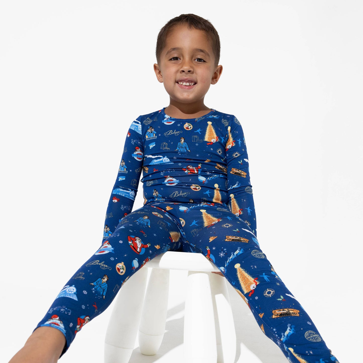 The Polar Express Bamboo Kids Pajamas: 5T