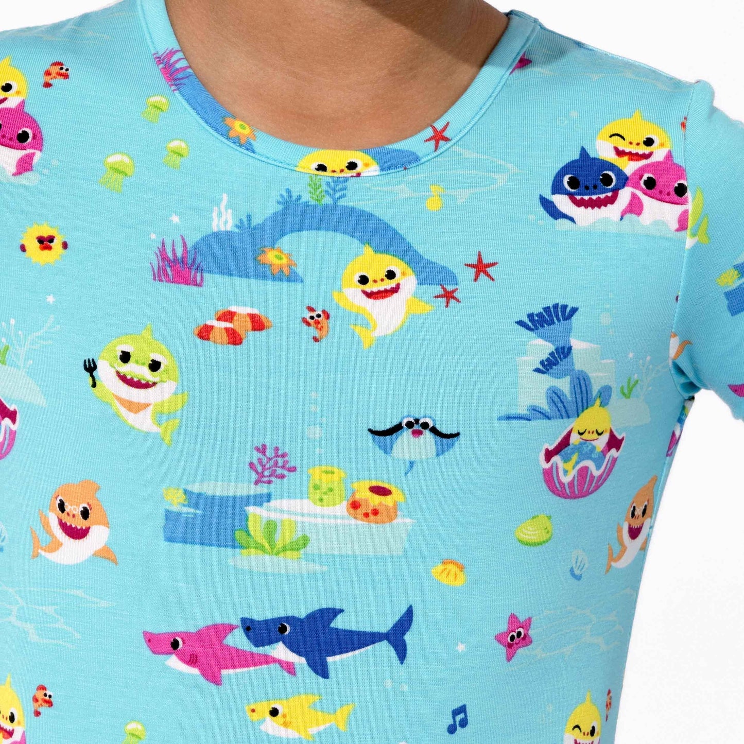 Baby Shark Kids Bamboo Pajamas: 3T