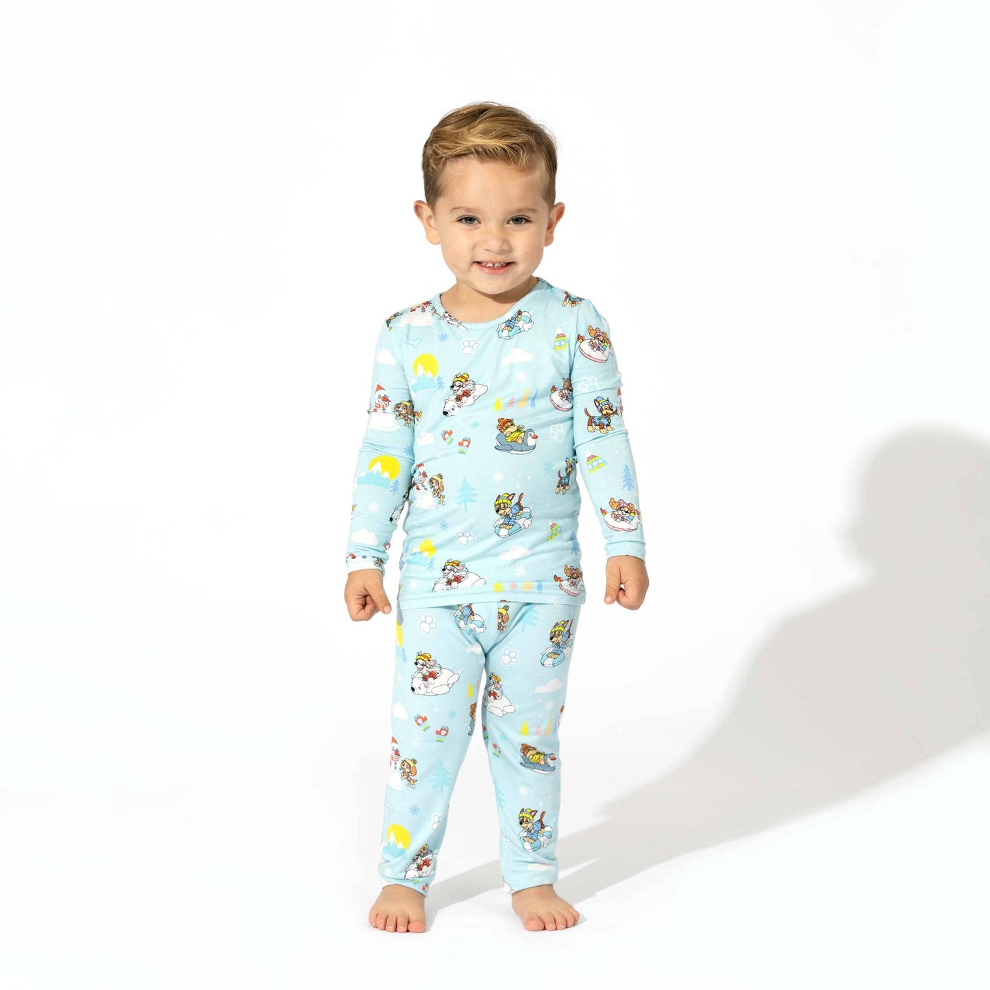 PAW Patrol Winter Kids Bamboo Pajamas: 5T