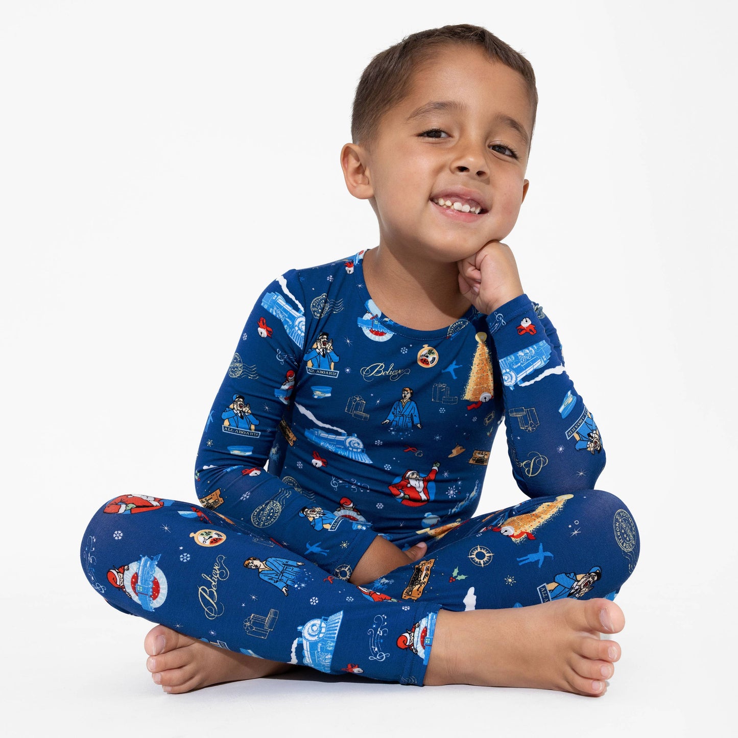 The Polar Express Bamboo Kids Pajamas: 5T
