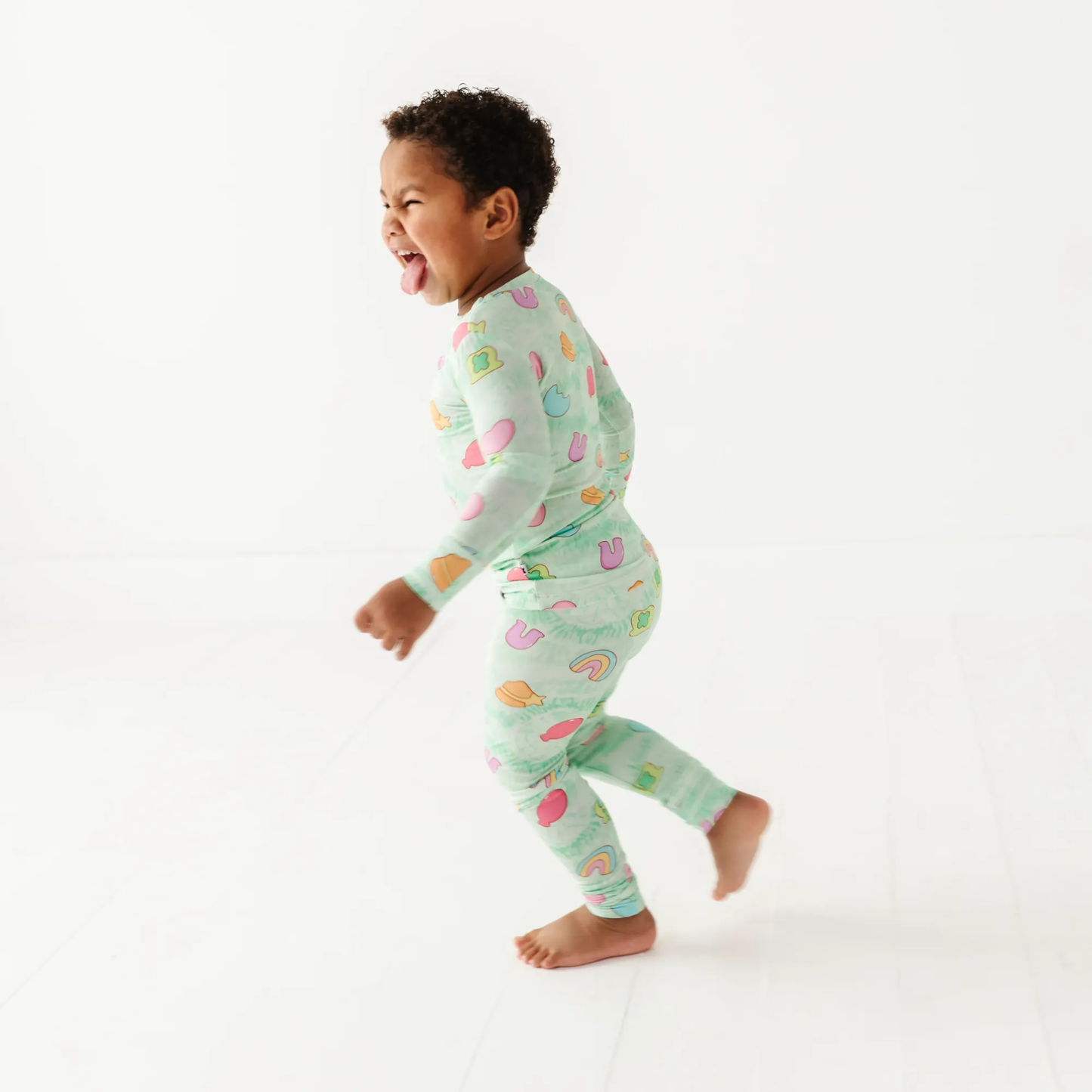Toddler/Big Kids Pajamas- ST. PATRICK'S CHARMS